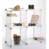 4 plastic cube organizer