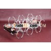 Metal Wine Racks Design Patina Finish