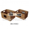 wicker water hyacinth baskets (HS 3530/2)