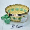 Cheap bamboo tray/ Small round bamboo tray in Vietnam (HMT 12.962A)