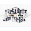 Steel Canister 7X15 5pcs set Matt