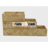 Bamboo utensil holder