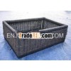 HH - rattan frame basket with handle - organizer bakset - craft / handicraft