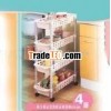 A1740 SPA Slim Cart 4 Tiers