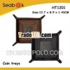 Fashion PU leather coin trays