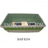 Cheap palm leaf tray/ Small Rectangular palm leaf tray in Vietnam (HAP 8234)