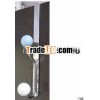 metal over the door rack with plastic ball