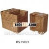 wicker water hyacinth baskets (HS 3509/3)
