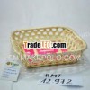 Small square natural bamboo tray in Vietnam (HMT 12.972)