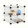 DIY plastic storage cube