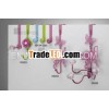 Spring Flower Dot Butterfly Decoration Design-Metal Over The Door Decorative Hooks