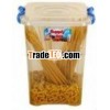 Square Plastic Container with Lid