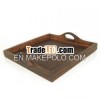 wooden tray,  pine wood,  L