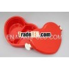 Heart shaped plastic lunch box Japanese BENTO box