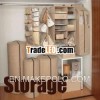 closet organizer - storage bag and shelf hanging