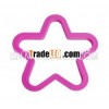 Five-pointed star high temperature resistant pancake ring