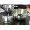 3set mixing bowl , stainless steel&silicone