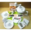 Multi-functional food processor machine hand manual food chopper