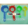 4PCS Colourfull PP Strainer Sp[oon/Filter Spoon