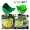 2pc/set Poach Pod Silicone Egg Poachers