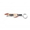 Alligator Shape Bottle Opener With Key Chain,  Gold