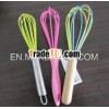 silicone kitchenware egg whisk