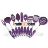 9-Piece nylon cooking utensils