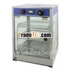 Glass display food warmer