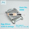 Stainless Steel Base Egg Slicer Cutter with 8 cutting Strings