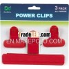 Bag Clips 3 Pk. Ast