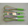 stainless steel eggbeater