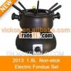 mini chocolate fondue set