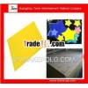 Yellow PS sheet (polystyrene sheet)