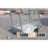 galvanized steel tradesman tool box trailer