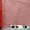 Red Foamed Organza