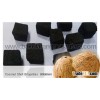 Coconut shell briquettes