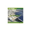 Flat roof ballasted solar mounting system