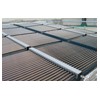 Heat pipe solar energy system for central heating