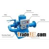 Micro Turgo turbine generator unit