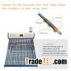 Compact Pre-heat Pressurized Solar Water Heater System