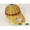 Solar fan cap