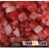 frozen strawberry dice