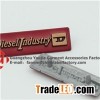Red Color Metal Tag With Pins