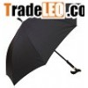 Red Pongee Straight Umbrella