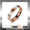 Stainless Steel Jewelry Lover Rings Titanium Steel Couple Rings GJ384