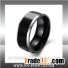 Fashion Jewelry Black Tungsten Rings WJ231