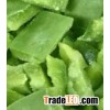 frozen green pepper diced