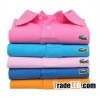 wholesaler-mens lacoste solid polo shirt,short sleeve