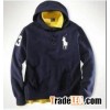 new arrival mens polo rl fleece hoodie,big pony,navy blue