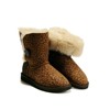 Newest UGG Women's Bailey Button boots, 5803 style,loepard